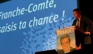 JOYANDET : COMMENT GERER LA REGION DE FRANCHE-COMTE