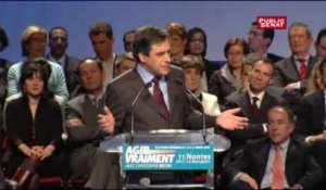 François Fillon en meeting pour les régionales