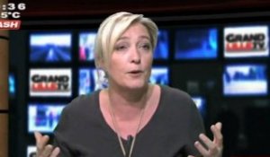Régionales : Marine Le Pen sur Grand Lille TV