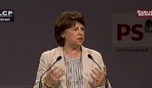 EVENEMENT,Discours de Martine Aubry