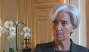 Christine Lagarde avant le G20