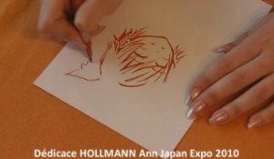 Dédicace Hollmann Anna à Japan Expo 2010