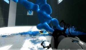 Portal 2 - Gameplay Gamescom Part 2 - Repulsion Gel - HD