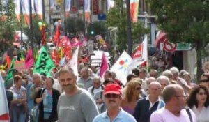Manifestation contre le projet des retraites à Beauvais