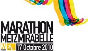 Le marathon de Metz sur la ligne de départ