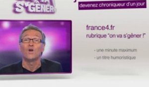 Devenez chroniqueur de Ruquier sur France 4