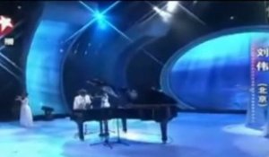 Il joue du piano avec ses pieds et gagne China's got talent