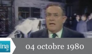 20h Antenne 2 du 04 octobre 1980 - Attentat de la rue Copernic à Paris - Archive INA