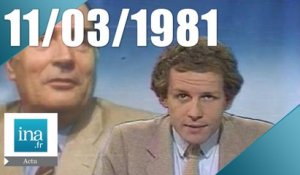 20h Antenne 2 du 11 mars 1981 - Les candidats à la présidence de la république | Archive INA
