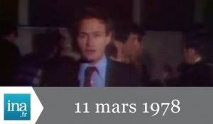 20h Antenne 2 du 11 mars 1978 - Claude François est mort - Archive INA