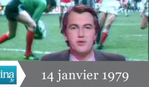 20h Antenne 2 du 14 janvier 1979 - L'avenir du Stade de Reims - Archive INA