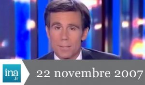 20h France 2 du 22 novembre 2007 - Mort de Maurice Béjart - Archive INA