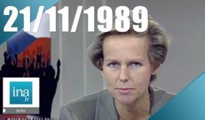 20h Antenne 2 du 21 novembre 1989 - Manifestations en Tchécoslovaquie | Archive INA