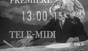 Information Première 13h du 18 mai 1971 - tornade sur la France - Archive INA