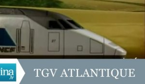 Le prototype du TGV atlantique - Archive INA