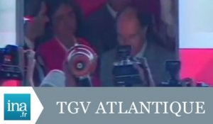François Mitterrand inaugure le TGV Atlantique - Archive INA