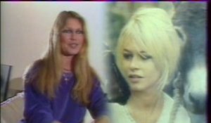 Brigitte Bardot "Je ne ferai plus de cinéma maintenant, je pense" -Archive vidéo INA