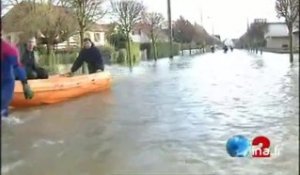Inondations à Ouistreham