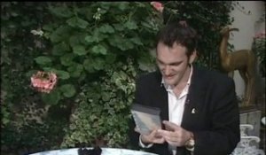 Quentin Tarantino "Pulp fiction" à Cannes - Archive INA