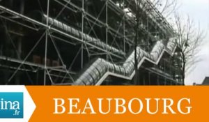 Beaubourg, 2 jours avant l'ouverture - Archive INA