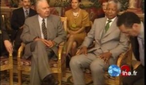 Nelson Mandela rencontre les patrons français - Archive vidéo INA
