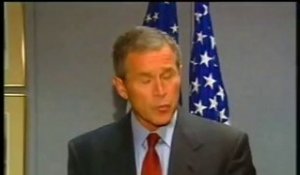 [Attentats Etats-Unis : 2ème déclaration de George W Bush]