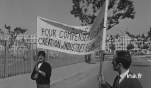 Manifestation d'agriculteurs à Valence