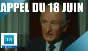 L'Appel du 18 Juin raconté par l'aide de camps de De Gaulle | Archive INA