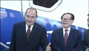 Lyon : visite de Jiang Zemin