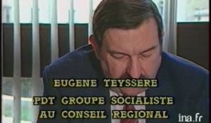 Election de Marcel LUCOTTE à la présidence du Conseil régional de Bourgogne