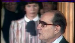 Investiture François Mitterrand : la matinée