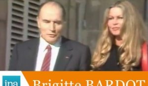 Brigitte Bardot reçue à l'Elysée par François Mitterrand - Archive vidéo INA