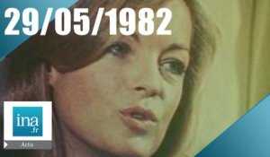 20h Antenne 2 du 29 mai 1982 - Mort de Romy Schneider - Archive INA