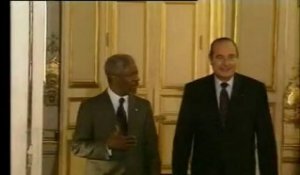 Off Annan / Chirac Elysée
