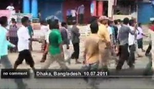 Manifestation religieuse au Bangladesh - no comment