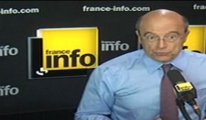 Alain Juppé, invité de France Info