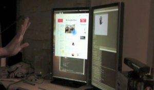 Kinect - Démo de navigation internet [par Fluid Interfaces]