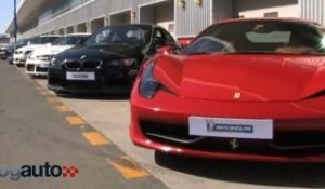 Porsche, Ferrari... le Michelin Pilot Super Sport à Dubaï