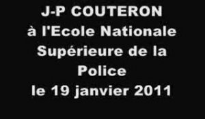 Conférence de J-P COUTERON à l'ENSP
