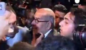 Arrivée en Egypte de Mohammed el-Baradei, prix Nobel de...