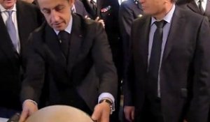 Nicolas Sarkozy au commissariat d'Orléans
