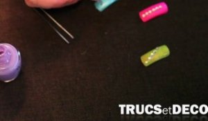 Modèle de décoration sur 'ongle par TrucsetDeco.com