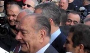 Chirac arrive en superstar au Salon de l'agriculture