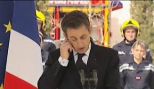 Discours de N. Sarkozy à Aix-en-Provence sur la place et l'avenir de nos sapeurs-pompiers