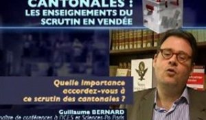 Cantonales : 3 questions à Guillaume Bernard (Vendée)