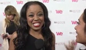 SHANICE Interview at "Braxton Family Values" New TV Series Premiere