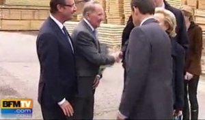 Sarkozy et Hollande sur le terrain corrézien