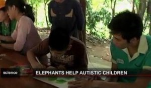 Des éléphants pour aider les enfants autistes