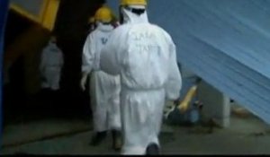 Des inspecteurs de l'AIEA sur le site de Fukushima