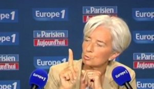 "J'ai la conscience tranquille", assure Lagarde